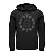 Men's Lost Gods French Four Seasons Cycle  Adult Pull Over Hoodie