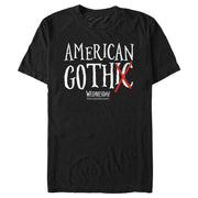 Men's Wednesday American Goth  Adult T-Shirt