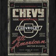 Men's General Motors Genuine Chevy Parts Made In America, All American  Adult T-Shirt