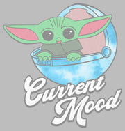 Men's Star Wars: The Mandalorian Grogu Current Mood  Adult T-Shirt