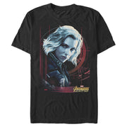 Men's Marvel Black Widow Tech Focus  Adult T-Shirt