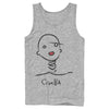 Men's Cruella Abstract Doodle  Adult Tank Top