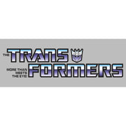 Men's Transformers Decepticon More Than Logo  Adult T-Shirt