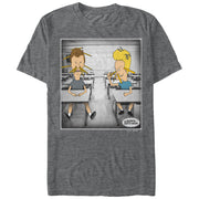 Men's Beavis and Butt-Head School Day  Adult T-Shirt