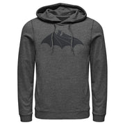 Men's Batman Logo Hidden Wing  Adult Pull Over Hoodie