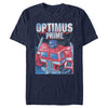 Men's Transformers Optimus Prime 1984 Robot  Adult T-Shirt