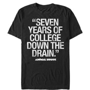 Men's Animal House Bluto 7 Years Quote  Adult T-Shirt