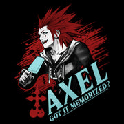 Men's Kingdom Hearts Chain of Memories Axel, Got It Memorized  Adult Pull Over Hoodie