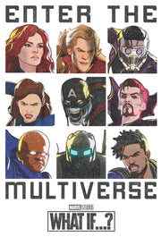 Men's Marvel What if�? Enter the Multiverse  Adult T-Shirt