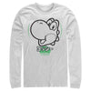 Men's Nintendo Super Mario Yoshi Kanji  Adult Long Sleeve Shirt