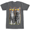 Men's Lost Gods Sunglasses Cats  Adult T-Shirt