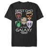 Men's Marvel Guardians Best Dad Father's Day  Adult T-Shirt