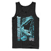 Men's Jurassic World: Fallen Kingdom Blue Portrait  Adult Tank Top