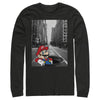 Men's Nintendo Mario Manhole  Adult Long Sleeve Shirt