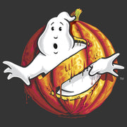 Men's Ghostbusters Halloween Pumpkin Logo  Adult Sweatshirt