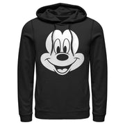 Men's Mickey & Friends Large Face  Adult Pull Over Hoodie