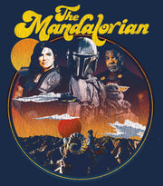 Men's Star Wars: The Mandalorian Razor Crest Crew  Adult T-Shirt