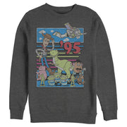 Men's Toy Story Retro Best Friend Toys  Adult Sweatshirt