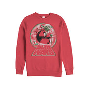 Men's Star Wars Jedi Master Yoda Santa Claus  Adult Sweatshirt