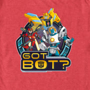 Men's Transformers: EarthSpark Got Bot  Adult T-Shirt