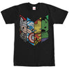 Men's Marvel Avengers Kawaii Panels  Adult T-Shirt