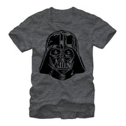 Men's Star Wars Darth Vader Helmet  Adult T-Shirt