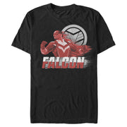 Men's Marvel The Falcon and the Winter Soldier Falcon Speed  Adult T-Shirt