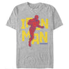 Men's Marvel Avengers: Endgame Iron Man Pop Art  Adult T-Shirt