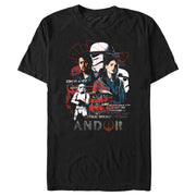 Men's Star Wars: Andor Rebels vs Stormtroopers  Adult T-Shirt