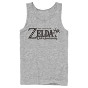 Men's Nintendo Legend of Zelda Link's Awakening Switch Logo  Adult Tank Top