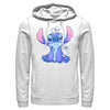 Men's Lilo & Stitch Hanging with Ducks  Adult Pull Over Hoodie