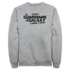 Men's Guardians of the Galaxy Holiday Special Black Logo  Adult Sweatshirt