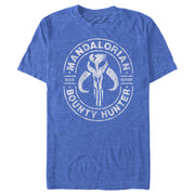 Men's Star Wars: The Mandalorian Seek & Destroy Stamp  Adult T-Shirt