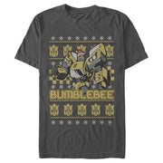 Men's Transformers Bumblebee Ugly Xmas  Adult T-Shirt