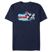 Men's Spider-Man: Beyond Amazing Swing Pose  Adult T-Shirt