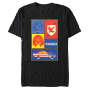 Men's Peacemaker Icon Panels  Adult T-Shirt