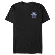 Men's Pabst Pocket Blue Ribbon Logo  Adult T-Shirt