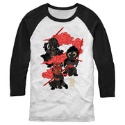 Men's Star Wars Traditional Dark Side  Adult Baseball Tee