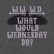 Men's Wednesday WWWD What Would Wednesday Do  Adult T-Shirt