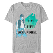 Men's Star Wars Valentine Han Solo Your Scoundrel  Adult T-Shirt