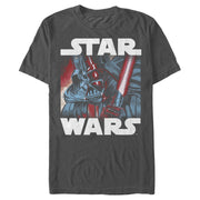 Men's Star Wars Darth Vader Painting Gaze  Adult T-Shirt