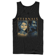 Men's Marvel Eternals Sprite and Kingo  Adult Tank Top