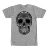 Men's Lost Gods Henna Print Skull  Adult T-Shirt