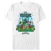 Men's Minecraft Legends Raise Your Banner  Adult T-Shirt