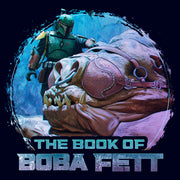 Men's Star Wars: The Book of Boba Fett Rancor and Boba  Adult T-Shirt