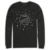 Men's NASA Sleek Star Rocket  Adult Long Sleeve Shirt