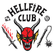 Men's Stranger Things Welcome to the Hellfire Club  Adult Tank Top