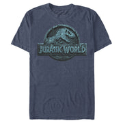 Men's Jurassic World Water Ripple Logo  Adult T-Shirt