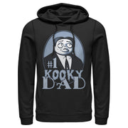 Men's The Addams Family #1 Kooky Dad Gomez Addams  Adult Pull Over Hoodie