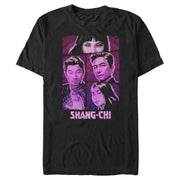 Men's Marvel Shang-Chi and the Legend of the Ten Rings Panel Portraits  Adult T-Shirt